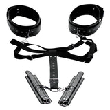 Master Series Acquire Thigh Harness and Wrist Cuffs – Restraint Set > Bondage Gear > Restraints - Tophatter Daily Deals