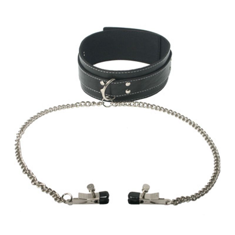 Coveted Collar and Clamp Union Set > Bondage Gear > Collars & Leashes - Tophatter Daily Deals