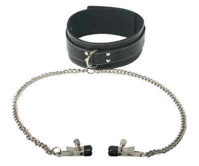 Coveted Collar and Clamp Union Set > Bondage Gear > Collars & Leashes - Tophatter Daily Deals