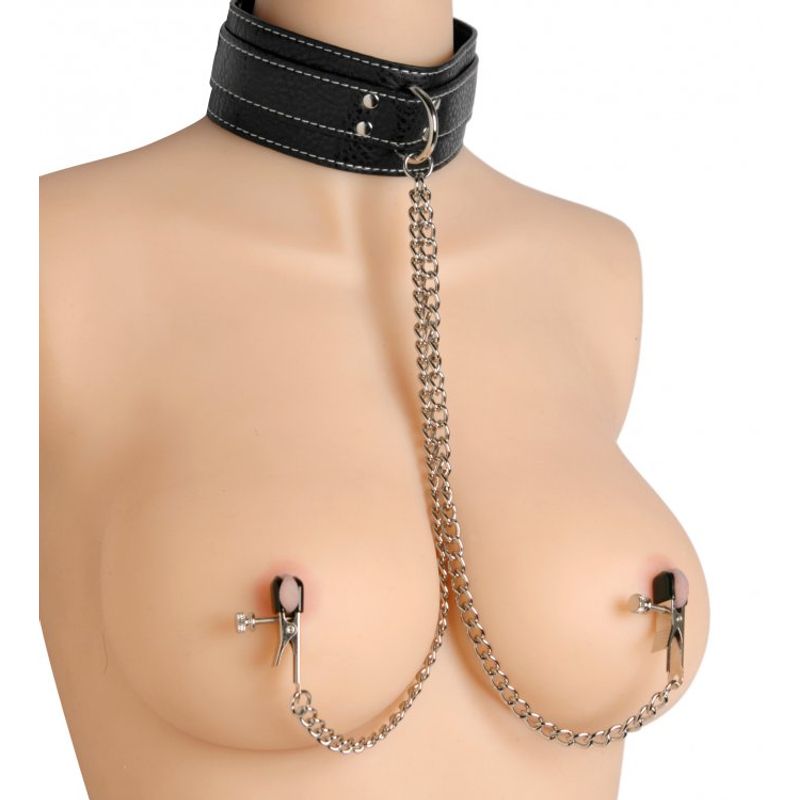 Coveted Collar and Clamp Union Set > Bondage Gear > Collars & Leashes - Tophatter Daily Deals