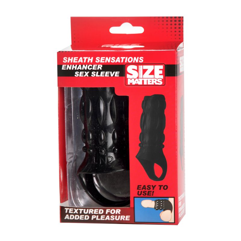 Sheath Sensations Enhancer Sex Sleeve 4.5 Inches Long > Sex Toys For Men > Penis Sleeves - Tophatter Daily Deals