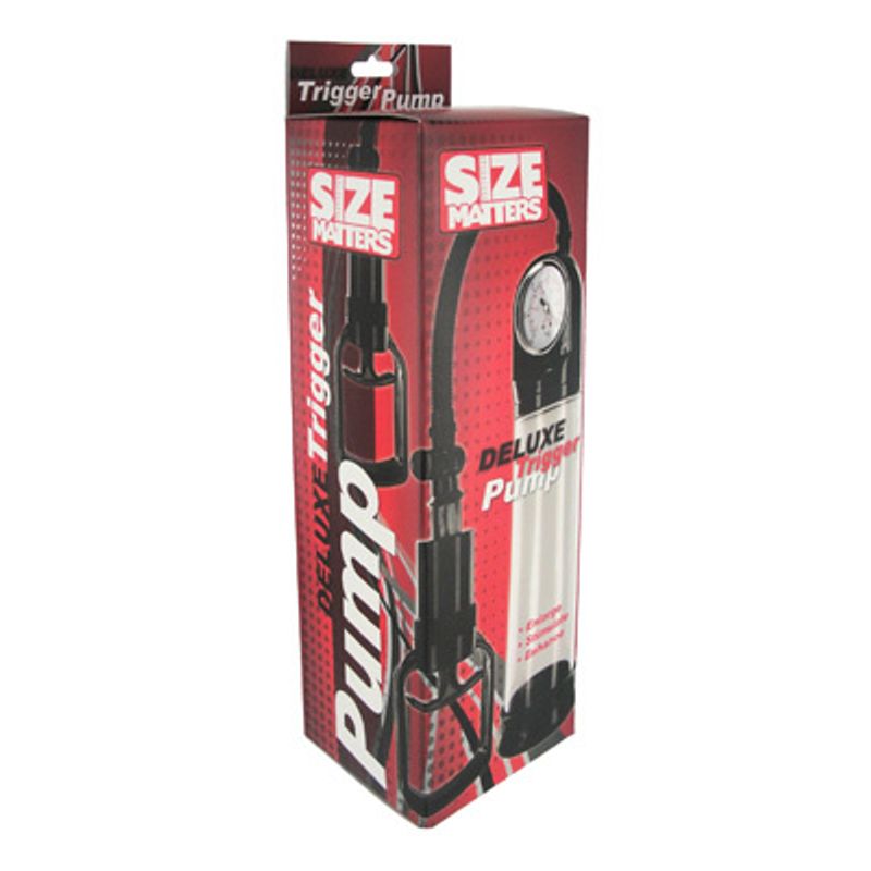 Size Matters Deluxe Trigger Penis Pump – Luxury Penis Pump > Pumps > Penis Pumps Performance - Tophatter Daily Deals