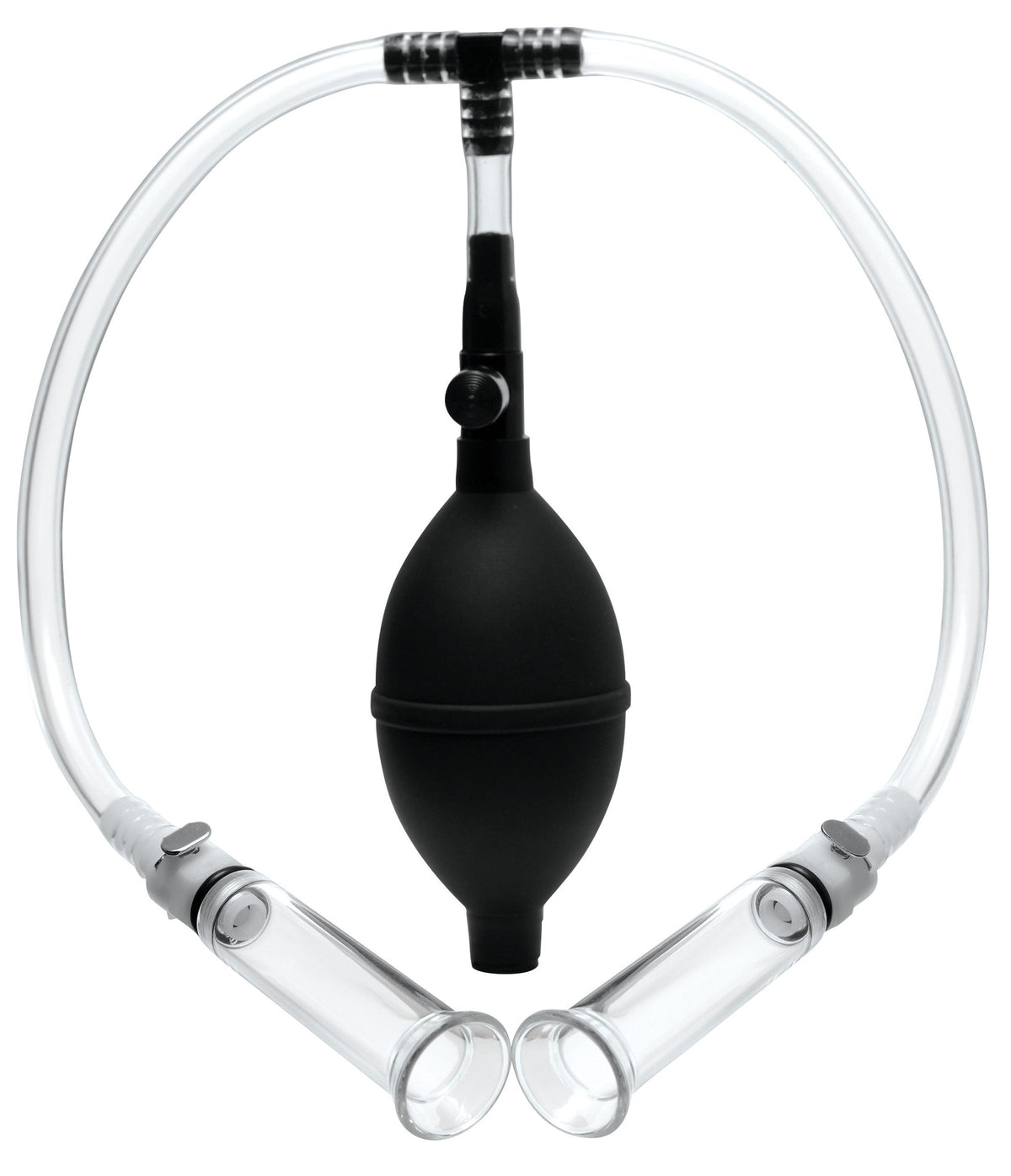 Nipple Pumping System with Dual Cylinders 2.75 Inches > Sex Toys > Nipple Suckers - Tophatter Daily Deals