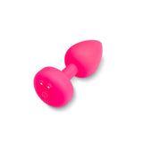Gplug Small Neon Rose Butt Plug 3cm > Anal Range > Vibrating Butt Plugs - Tophatter Daily Deals