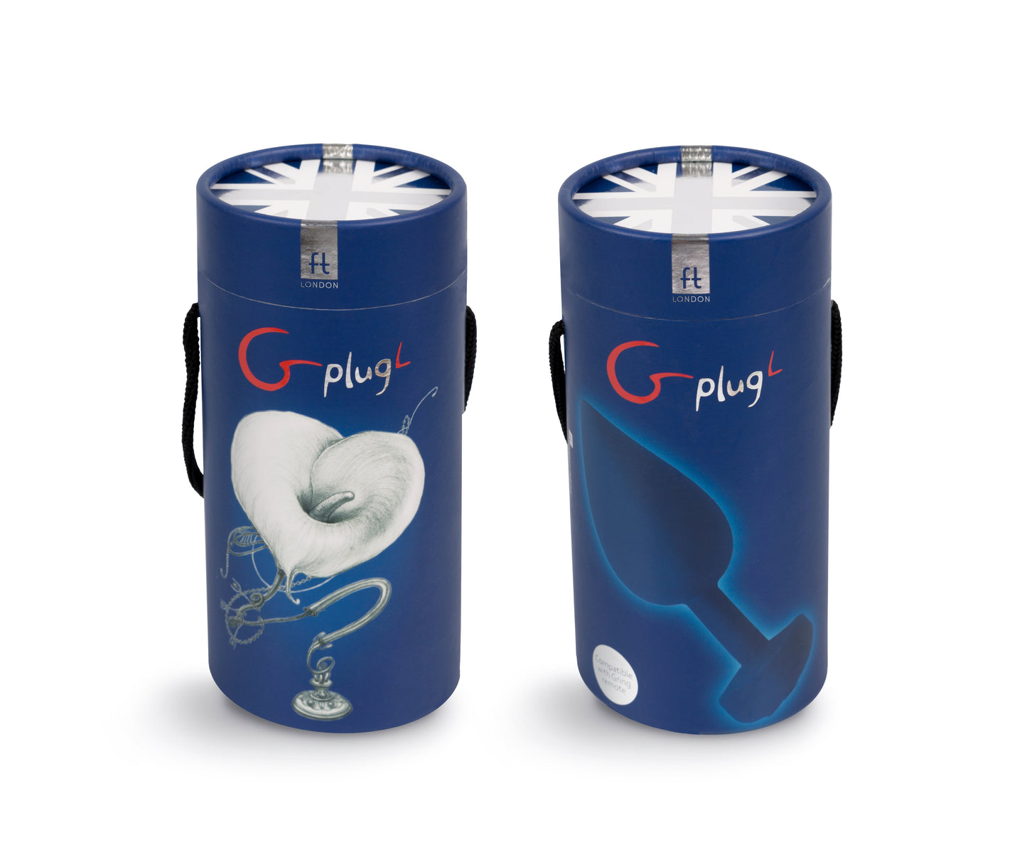 Gplug Large Ocean Blue 3.9 cm Anal Plug > Anal Range > Vibrating Butt Plugs - Tophatter Daily Deals