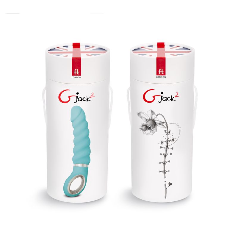 Gjack 2 Tiffany Mint Toy 22cm Waterproof Bioskin Material > Sex Toys For Ladies > G-Spot Vibrators - Tophatter Daily Deals