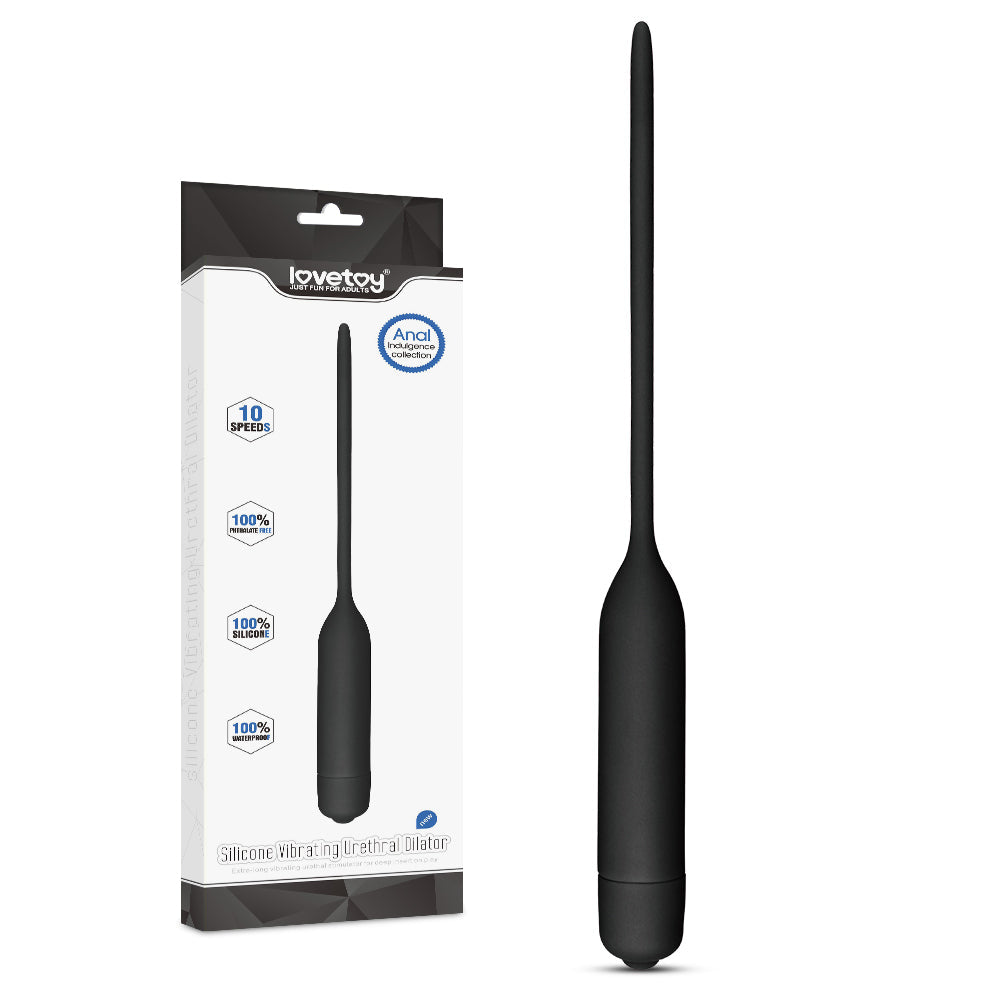 Silicone Vibrating Urethral Dilator with 10 Speed Vibrating Mechanism > Sex Toys For Men > Sounding Rods - Tophatter Daily Deals
