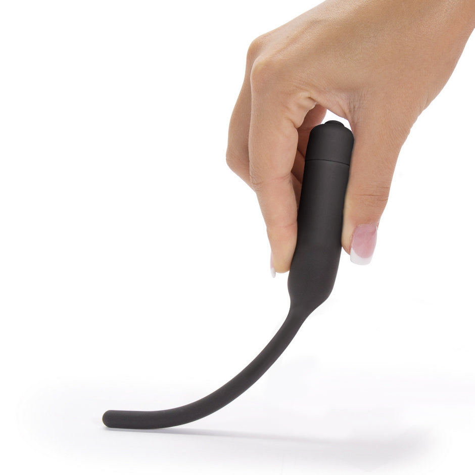 Silicone Vibrating Urethral Dilator with 10 Speed Vibrating Mechanism > Sex Toys For Men > Sounding Rods - Tophatter Daily Deals