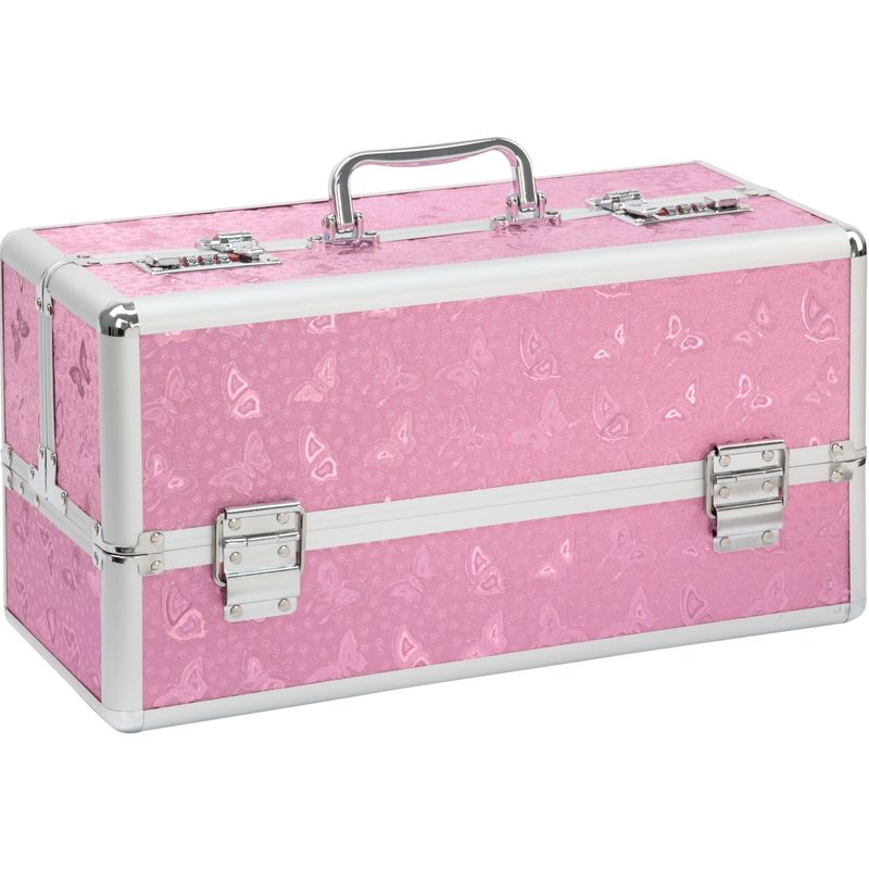 Lockable Large Vibrator Case in Pink for Secure Storage and Travel > Essentials > Toy Storage - Tophatter Daily Deals
