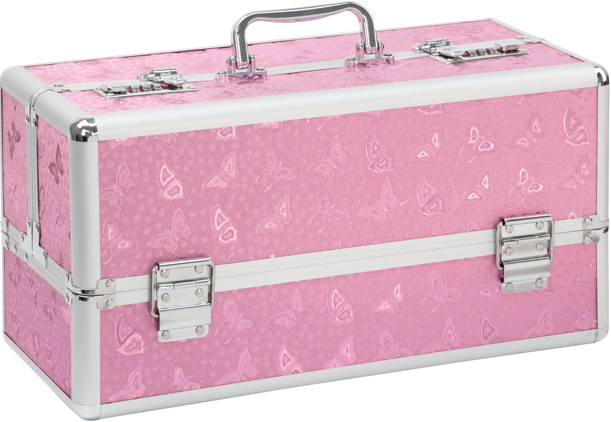 Lockable Large Vibrator Case in Pink for Secure Storage and Travel > Essentials > Toy Storage - Tophatter Daily Deals