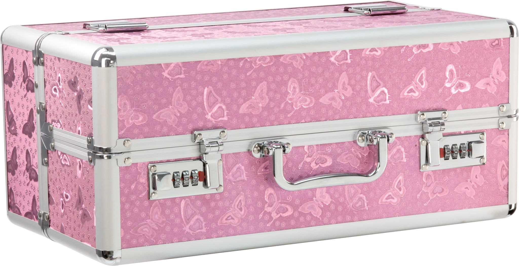 Lockable Large Vibrator Case in Pink for Secure Storage and Travel > Essentials > Toy Storage - Tophatter Daily Deals