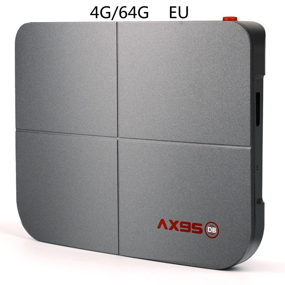 4G/128G dual-band WIFI with Bluetooth 8K TV BOX 4G 64G EU 0 - Tophatter Daily Deals
