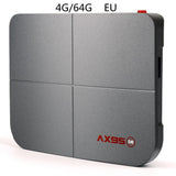 4G/128G dual-band WIFI with Bluetooth 8K TV BOX 4G 64G EU 0 - Tophatter Daily Deals