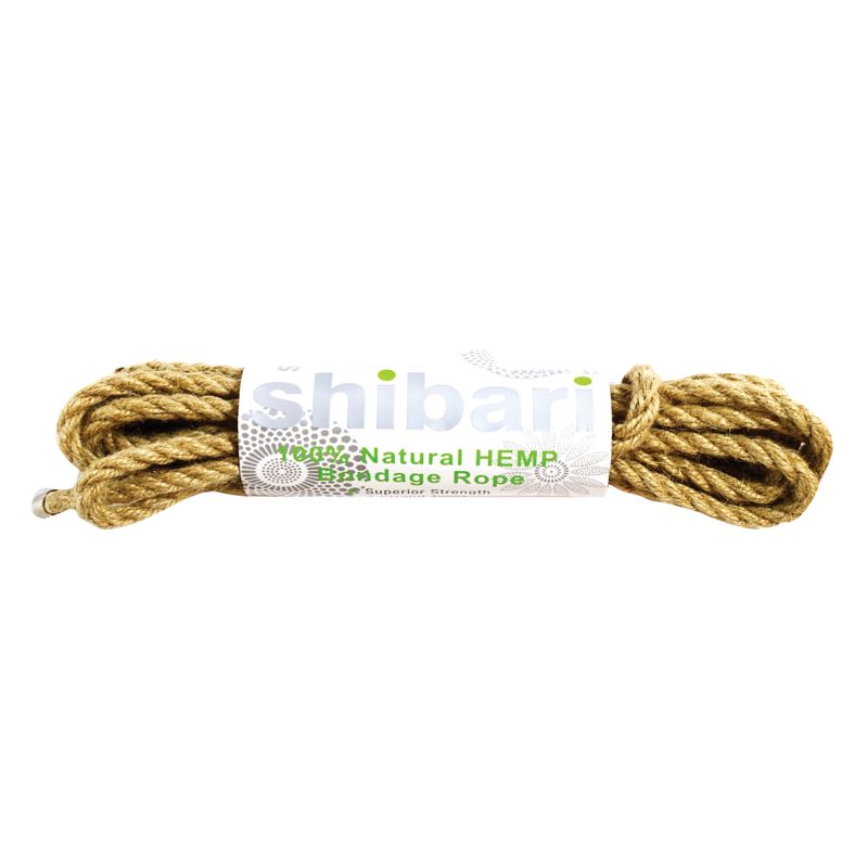 Shibari Rope 100 Percent Natural Hemp 5 Meter Length > Bondage Gear > Rope - Tophatter Daily Deals