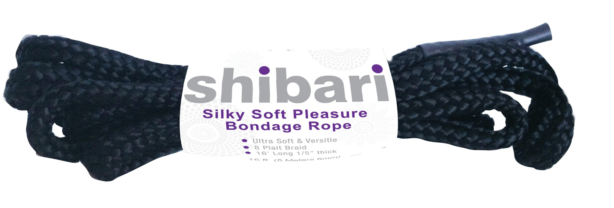 Shibari Rope Silky Soft Bondage 5 Meter Black > Bondage Gear > Rope - Tophatter Daily Deals