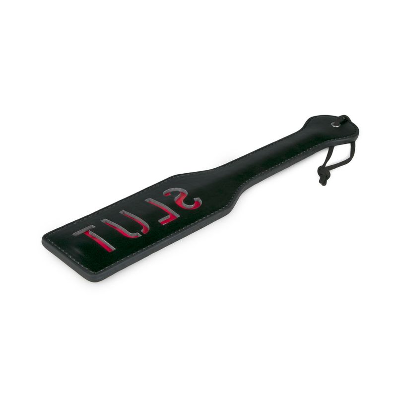 Paddle Slut Black for Thrilling Intimate Moments > Bondage Gear > Paddles - Tophatter Daily Deals