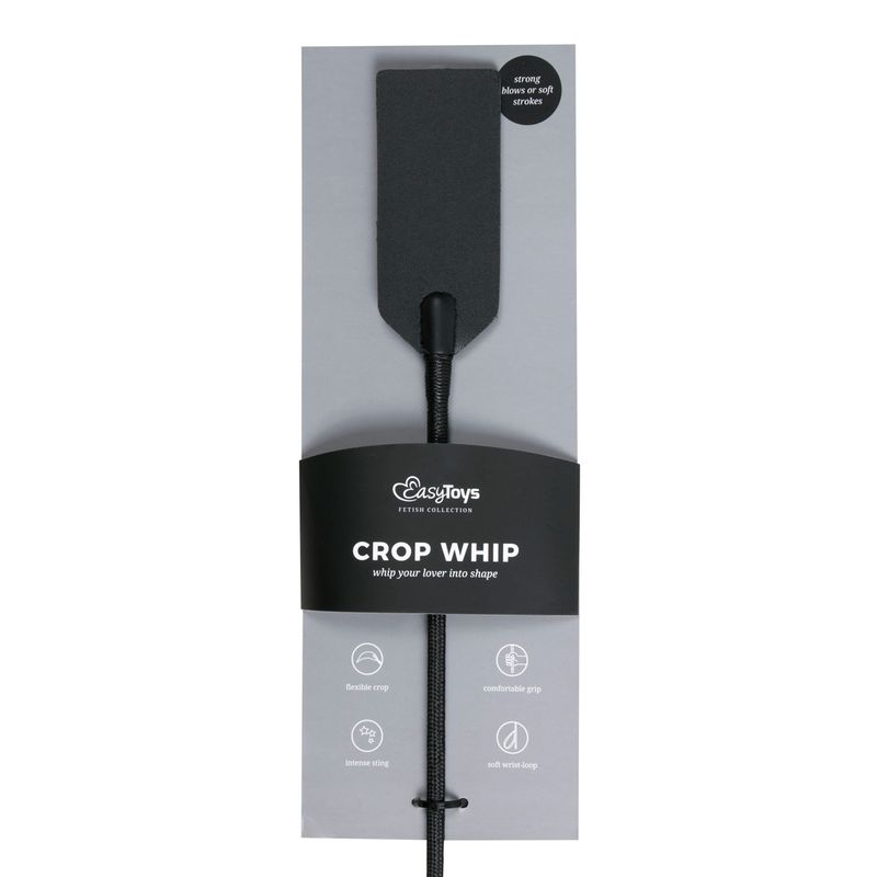 Rectangle Crop in Black - High Quality > Bondage Gear > Crops - Tophatter Daily Deals