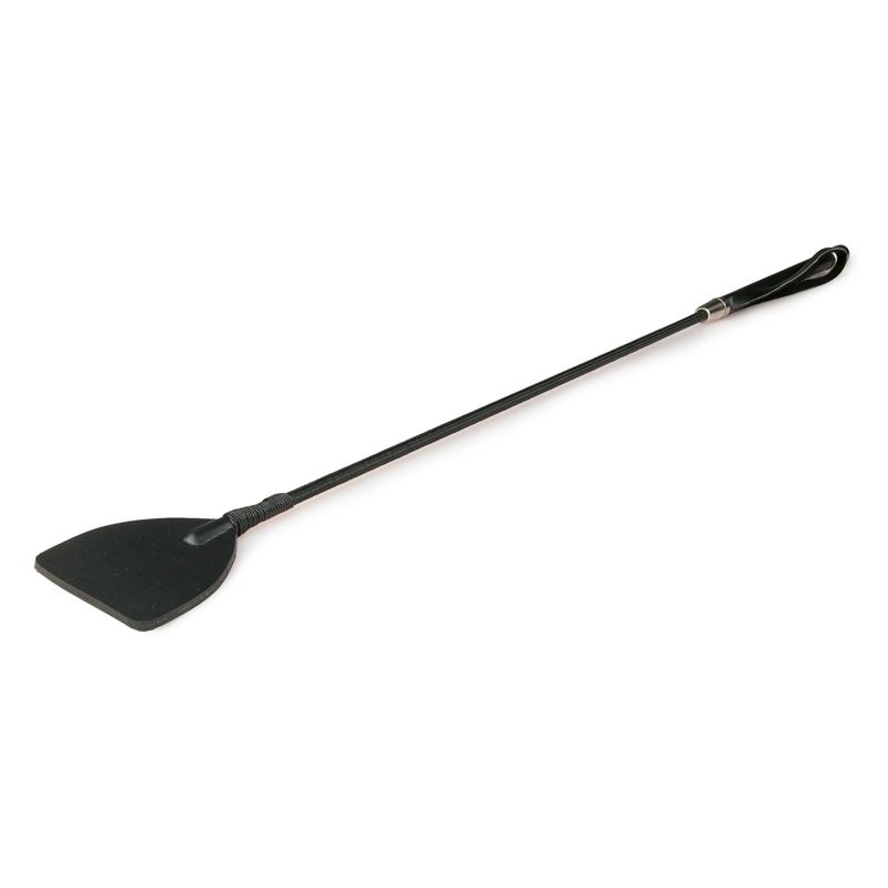Wide Crop Whip in Black Leather for S and M Play > Bondage Gear > Crops - Tophatter Daily Deals