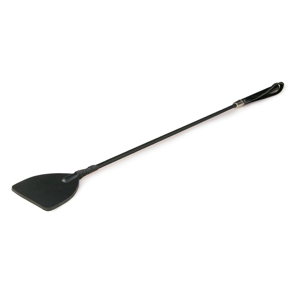 Wide Crop Whip in Black Leather for S and M Play > Bondage Gear > Crops - Tophatter Daily Deals