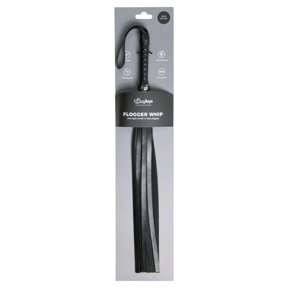 Flogger Whip Leather > Bondage Gear > Whips & Floggers - Tophatter Daily Deals