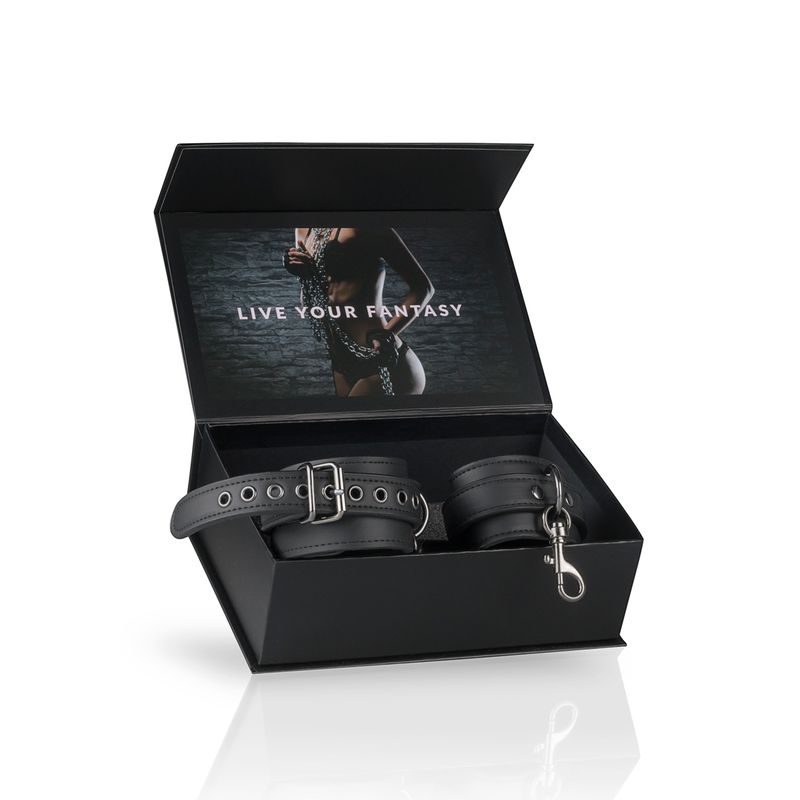 Adjustable Ankle Cuffs Black for Comfort and Control > Bondage Gear > Restraints - Tophatter Daily Deals
