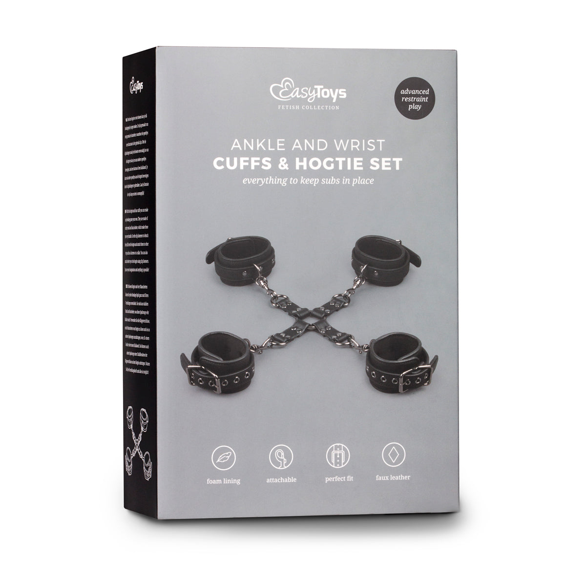 Hogtie With Hand And Ankle Cuffs Bondage Set > Bondage Gear > Restraints - Tophatter Daily Deals