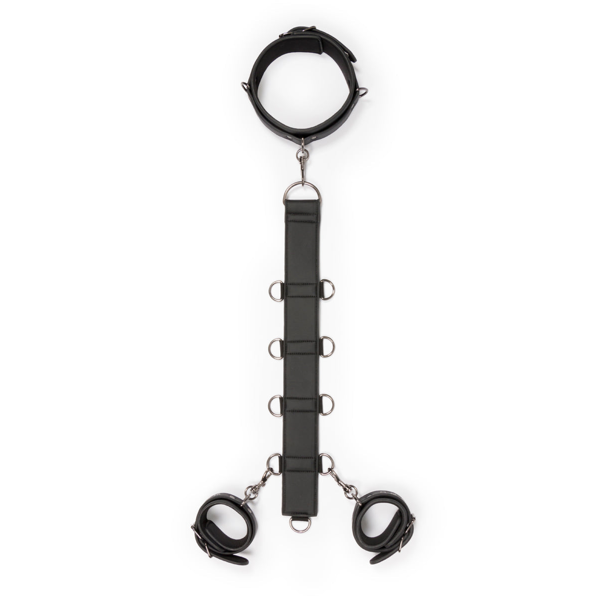 Neck and Wrist Restraint Bondage Kit with Harness Strap Handcuffs and Collar > Bondage Gear > Restraints - Tophatter Daily Deals
