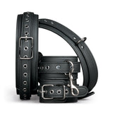 Thigh and Wrist Cuff Set – Durable Faux Leather BDSM Restraint Accessory > Bondage Gear > Restraints - Tophatter Daily Deals