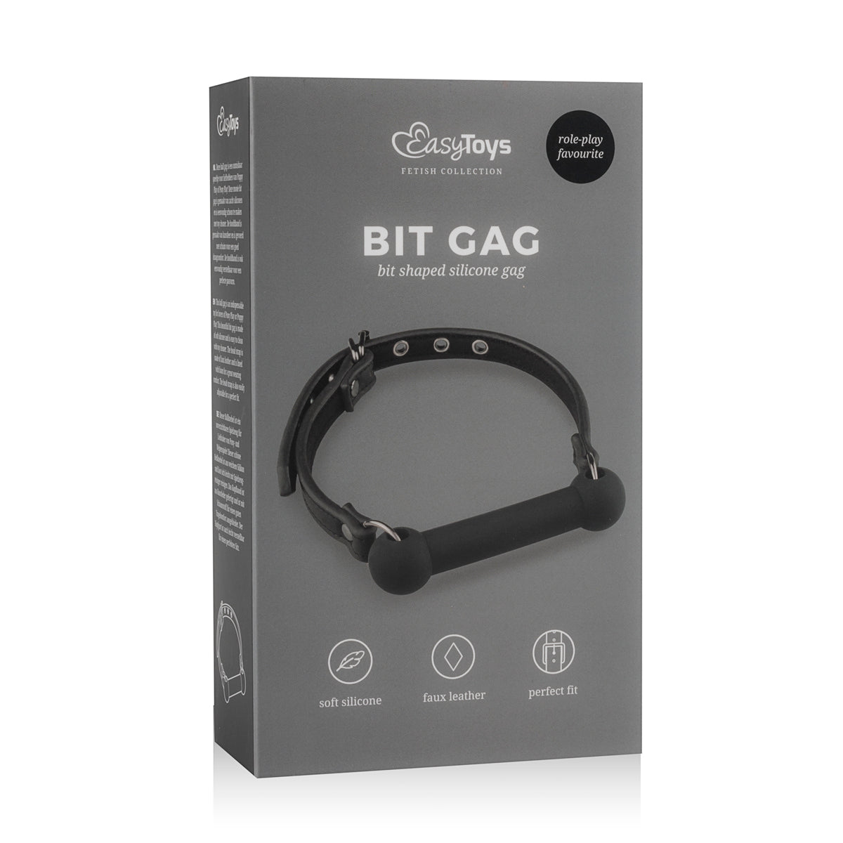 EasyToys Silicone Bit Gag for BDSM and Pony Play > Bondage Gear > Gags and Bits - Tophatter Daily Deals
