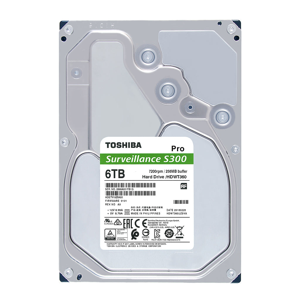TOSHIBA SURVEILLANCE HARD DRIVE - 6TB - Tophatter's Army Deals CCTV - Tophatter Daily Deals