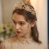 Bridal Jewelry Pearl Crystal Exquisite Headdress 0 - Tophatter Daily Deals
