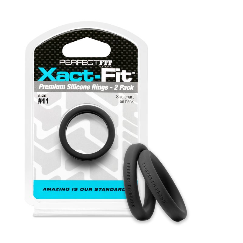 Xact Fit Number 11 Precision Ring Sizing Set 1.1 Inch 2 Pack > Cock Ring > Sets - Tophatter Daily Deals