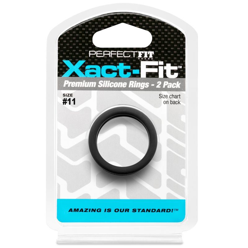 Xact Fit Number 11 Precision Ring Sizing Set 1.1 Inch 2 Pack > Cock Ring > Sets - Tophatter Daily Deals