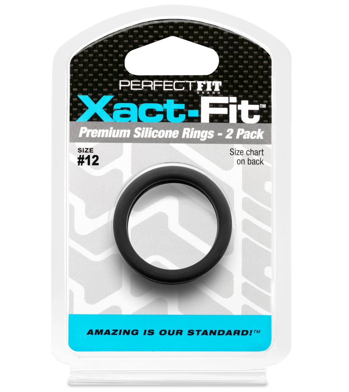 Xact-Fit #12 1.2in 2 Pk Precision Cock Ring Set > Cock Ring > Sets - Tophatter Daily Deals