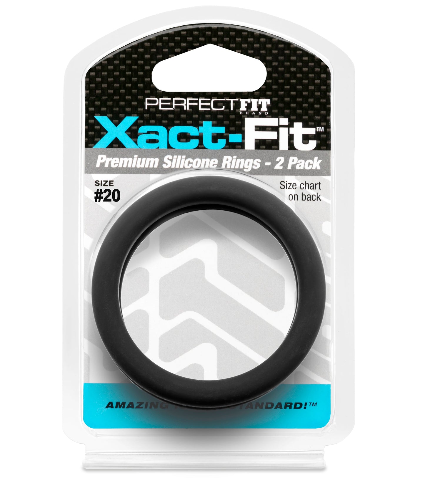 Xact Fit Cock Rings 2 Inch 2 Pack for Enhanced Comfort and Precision > Cock Ring > Sets - Tophatter Daily Deals