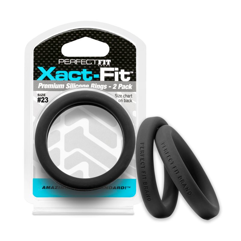 Xact Fit 23 2.3 Inch Two Pack Precision > Cock Ring > Single - Tophatter Daily Deals