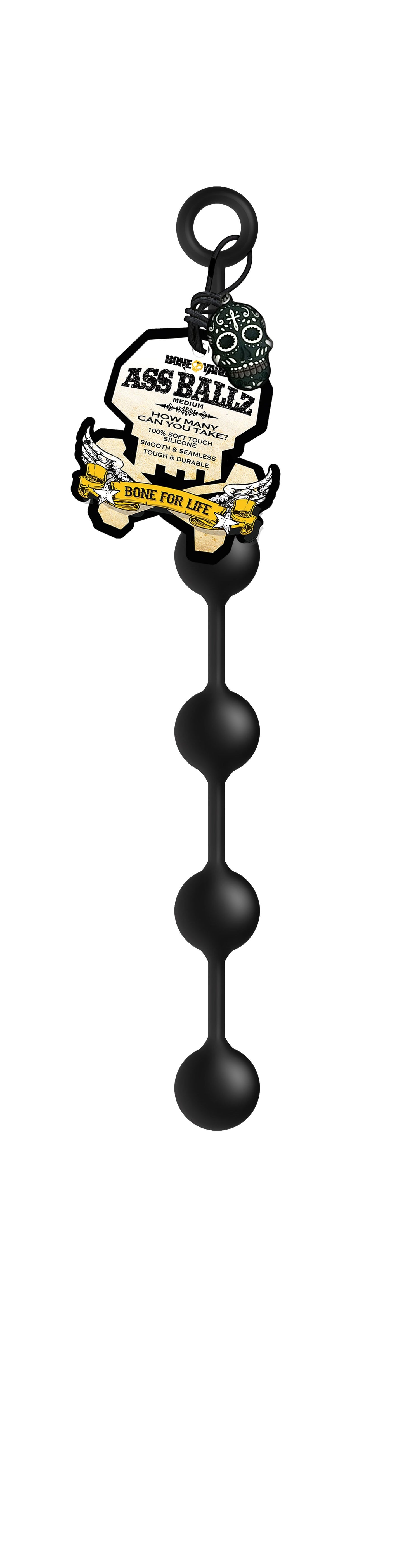 Boneyard Ass Ballz – Medical-Grade Silicone 16 Inch > Anal Range > Anal Beads - Tophatter Daily Deals