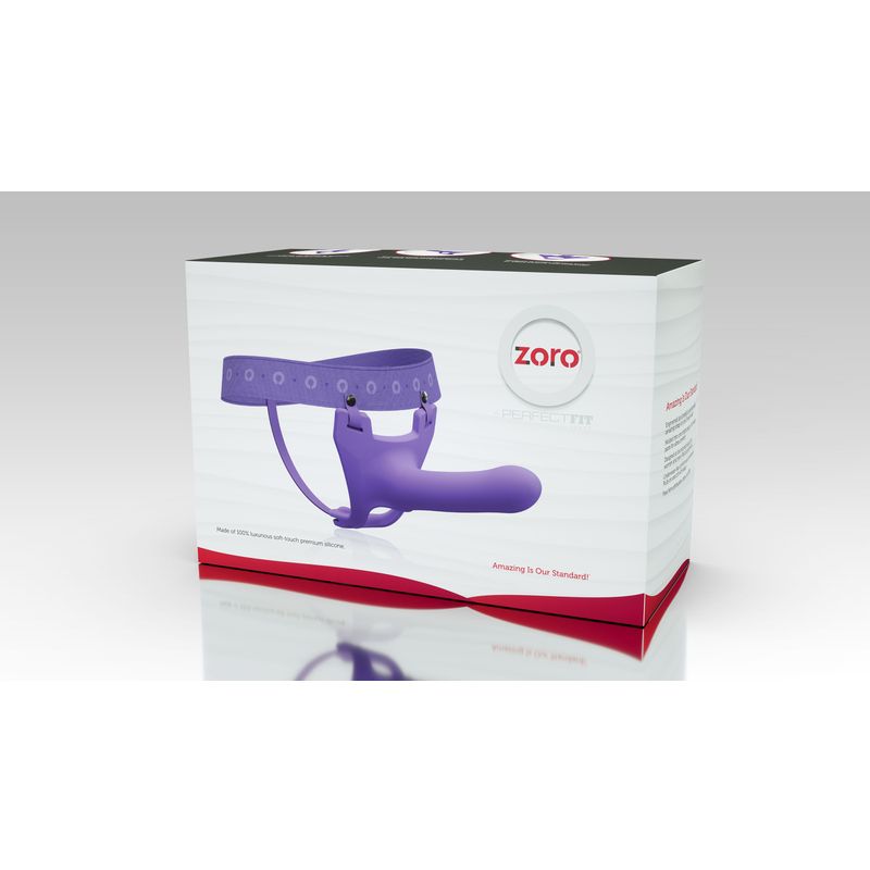 Zoro Strap-On 5.5 Inch – Soft Touch Silicone Strap-On > Dildos > Strap On Dildos - Tophatter Daily Deals