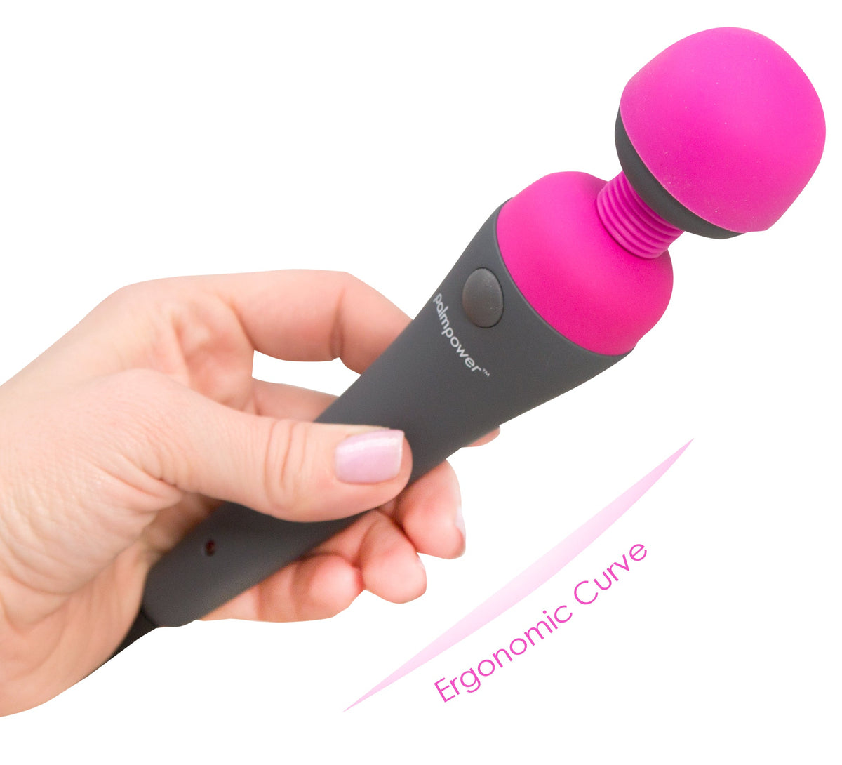 PalmPower Massage Wand Pink for Ultimate Relaxation > Sex Toys > Massage Wands - Tophatter Daily Deals