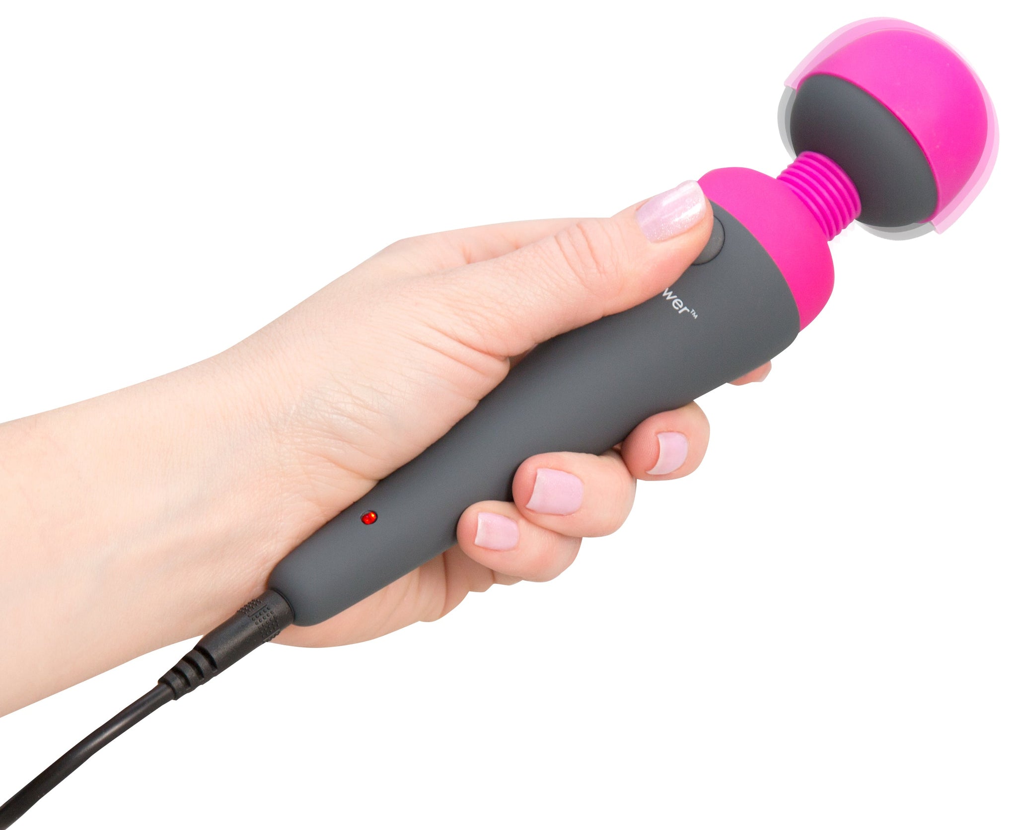 PalmPower Massage Wand Pink for Ultimate Relaxation > Sex Toys > Massage Wands - Tophatter Daily Deals