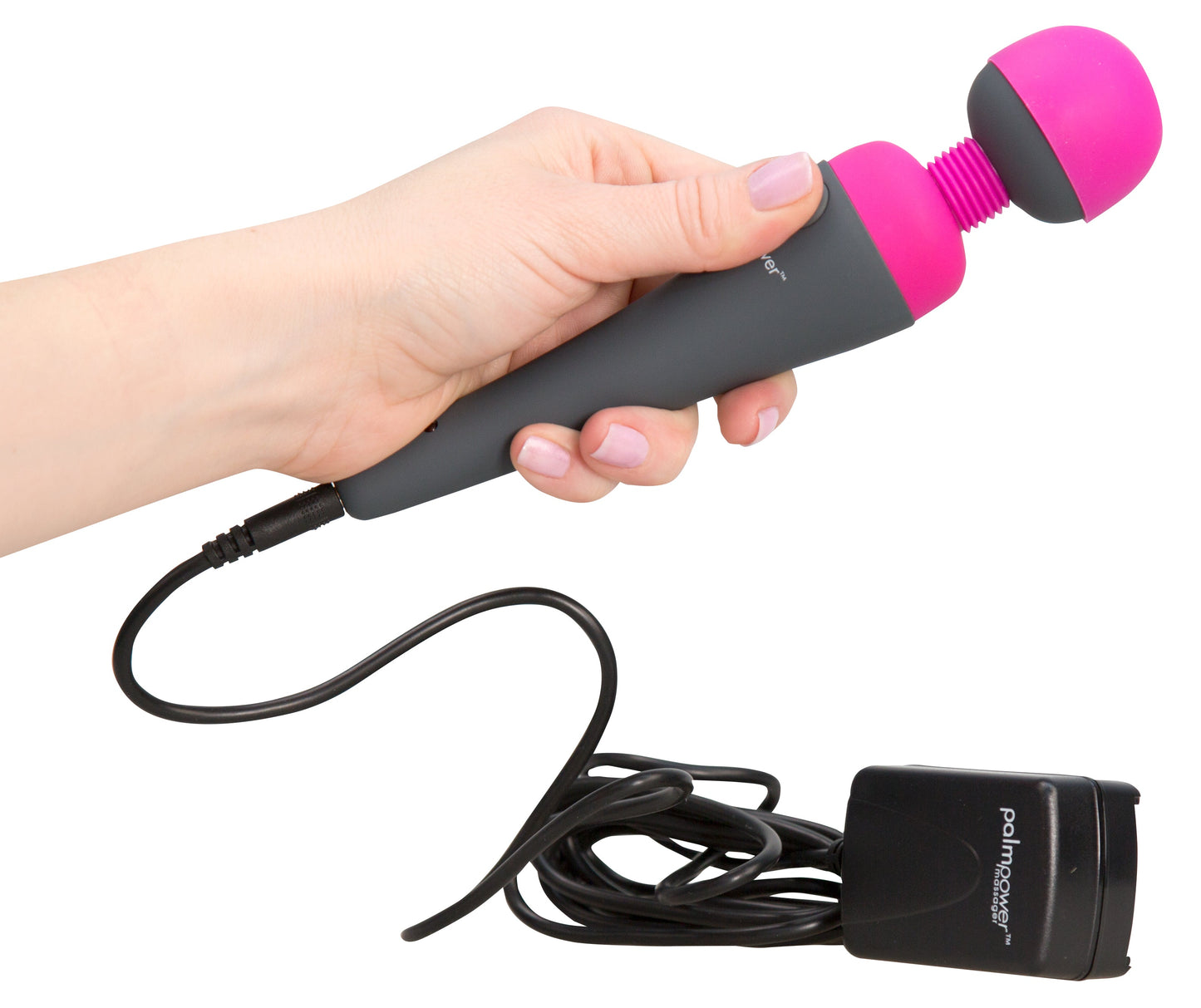 PalmPower Massage Wand Pink for Ultimate Relaxation > Sex Toys > Massage Wands - Tophatter Daily Deals