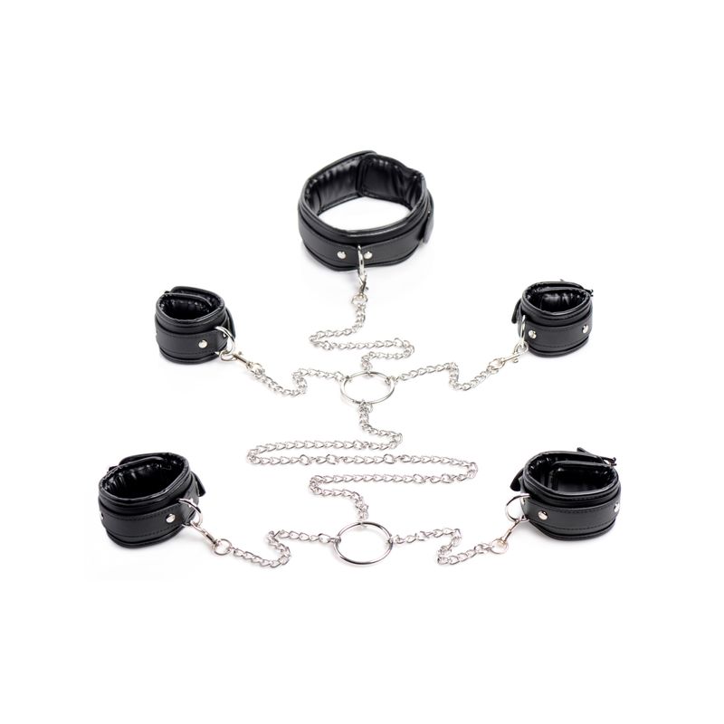 Adjustable Slave Bondage Shackle Set for Ultimate Restraint > Bondage Gear > Restraints - Tophatter Daily Deals