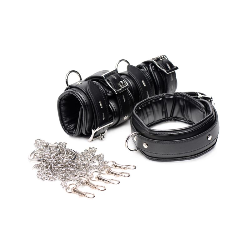 Adjustable Slave Bondage Shackle Set for Ultimate Restraint > Bondage Gear > Restraints - Tophatter Daily Deals