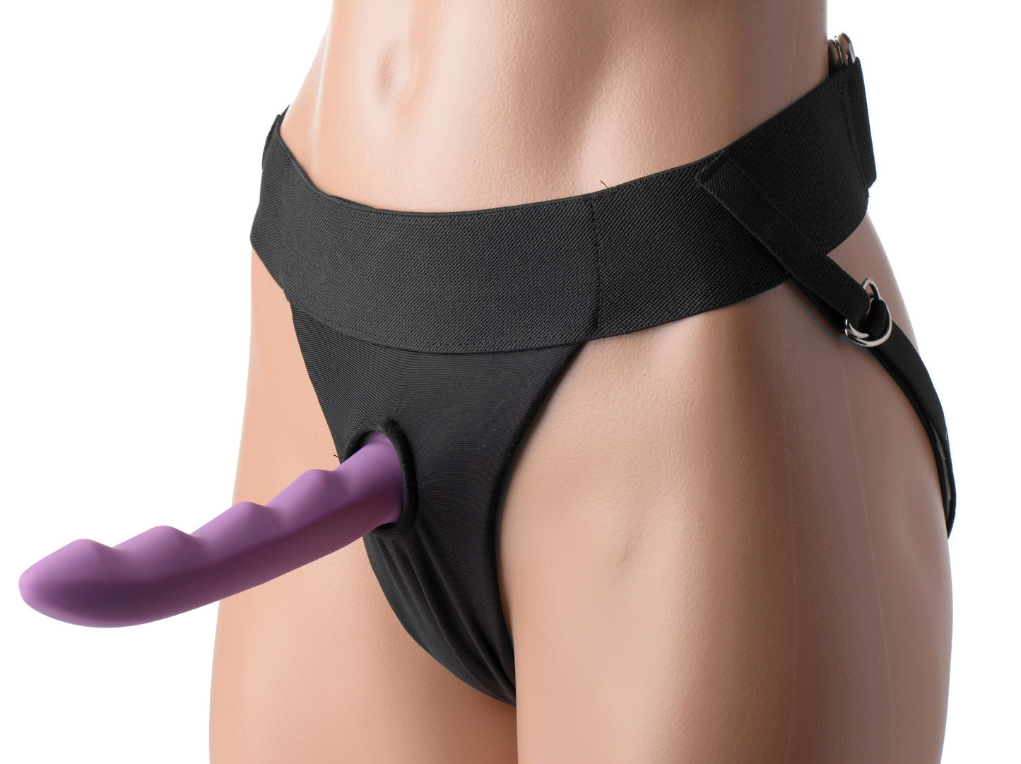 Avalon Jock Style Strap On Harness in Black > Dildos > Strap On Harnesses - Tophatter Daily Deals