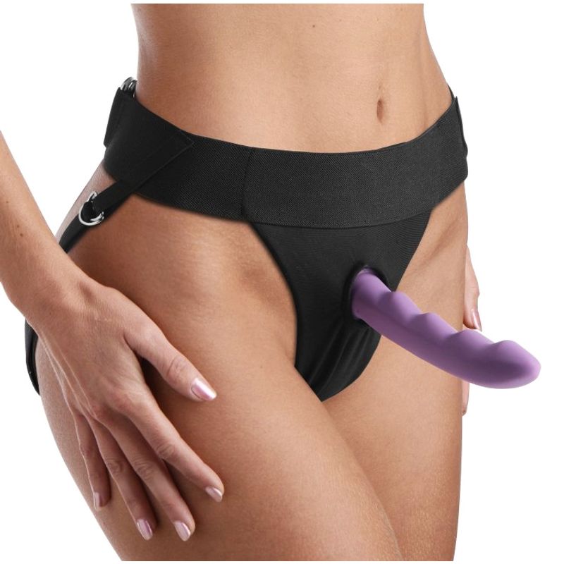 Avalon Jock Style Strap On Harness in Black > Dildos > Strap On Harnesses - Tophatter Daily Deals