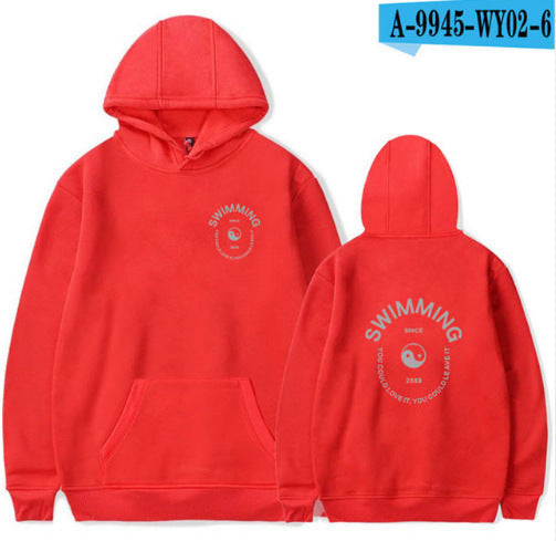 Warm Unisex Hoodie - Pullover, Cotton Blend, For Winter Red 3D Changing Face Moving Picture Frame - Tophatter Daily Deals