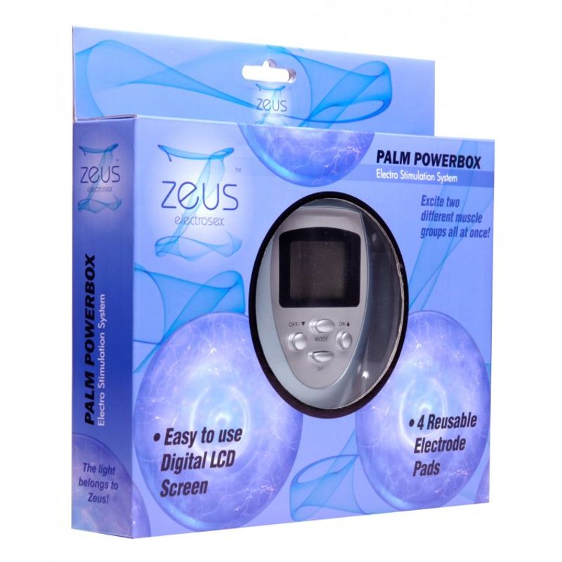 Zeus Palm Powerbox Electrosex Stimulation Device E-STIM TOYS - Tophatter Daily Deals