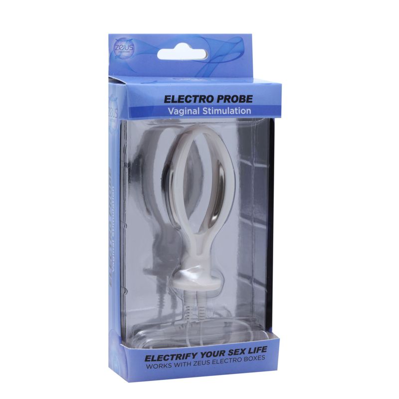 Zeus Electro Pussy Probe for Intense Sensations and Pleasure E-STIM TOYS - Tophatter Daily Deals