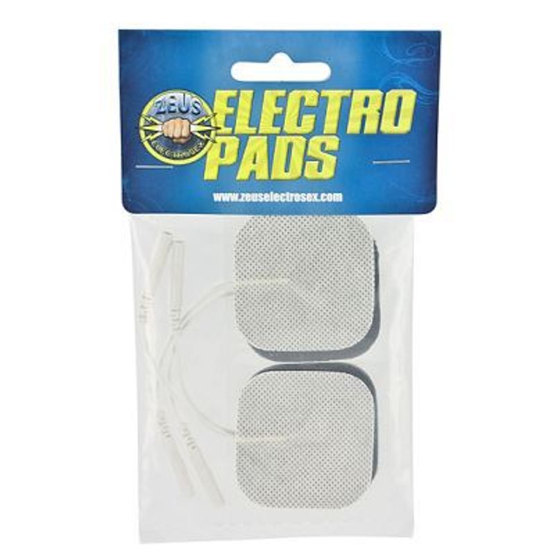 Zeus Electro Pads Four Pack Adult Intimacy Enhancer E-STIM TOYS - Tophatter Daily Deals