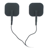 Zeus Deluxe Black Electro Pads Pack of Two E-STIM TOYS - Tophatter Daily Deals